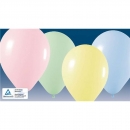 Luftballon uni - pastellfarben - 10 Stück/Paket