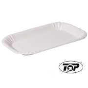 Papp-Pommesschalen - eckig - 13 x 18 x 3 cm - 250