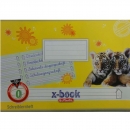 Schulheft - DIN A5 - quer - Lineatur 0 - 16 Blatt