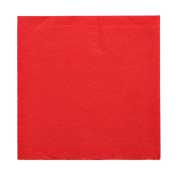 Serviette - rot - 32 x 32 - 50 Stück