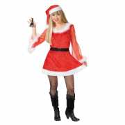 sexy Weihnachtskleid - Größe: 40 - 46 - ohne Mütze