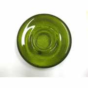 Glasleuchter für Teelicht - olive