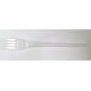Gabel - transparent - 100 Stück
