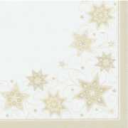 Royal-Serviette "Just Stars" champagner  - 20 Stück